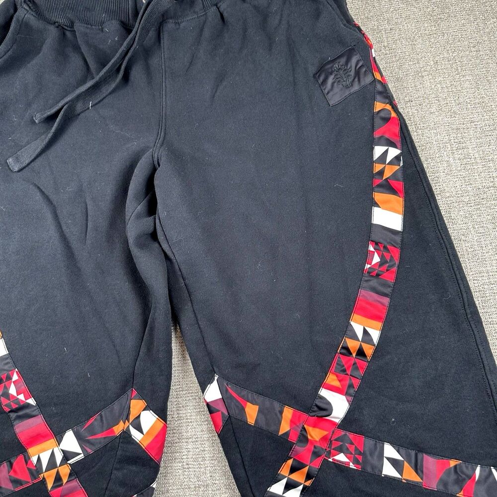 Free People Movement Womens Snow Flow Joggers Black Combo M Geometric Comfort